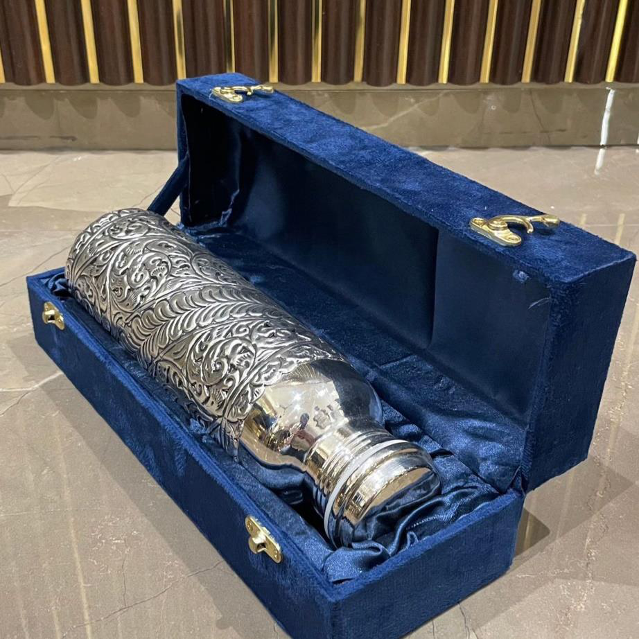 German Silver Bottle Piece (Capacity: 1 litre)